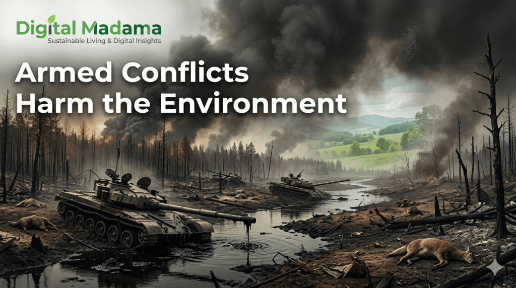 Arms Conflicts Harm the Environment