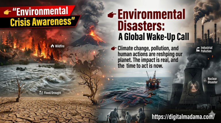 Environmental Disasters and Climate Challenges: A Global Crisis Explained