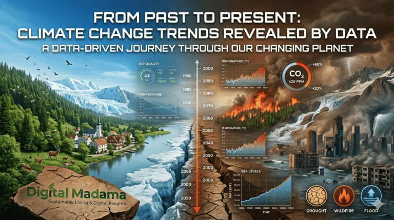 From Past to Present: Climate Change Trends Revealed by Data